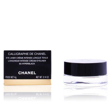 Chanel Calligraphie De Longwear Intense Cream Eyeliner 65 Hyperblack for Women, 0.14
