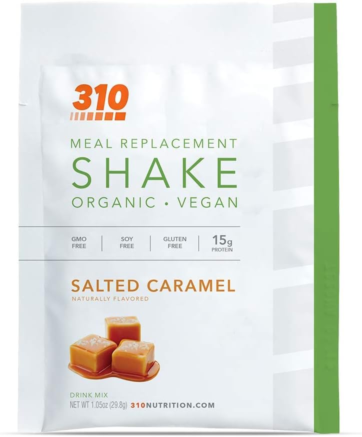 Vegan Organic Plant Protein Powder And Meal Replacement Shake - By 310 Nutrition - Gluten, Dairy And Soy Free - 0G Of Su
