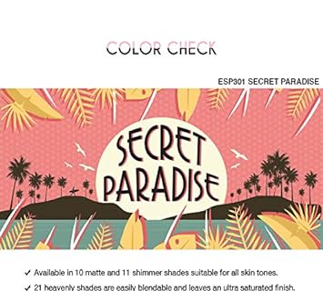 J.CAT BEAUTY Take Me Away 21 Eyeshadow Palette - Secret Paradise