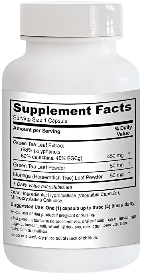 Greens First Green Tea Vitality Formula Enhanced with Moringa 60 Veggi