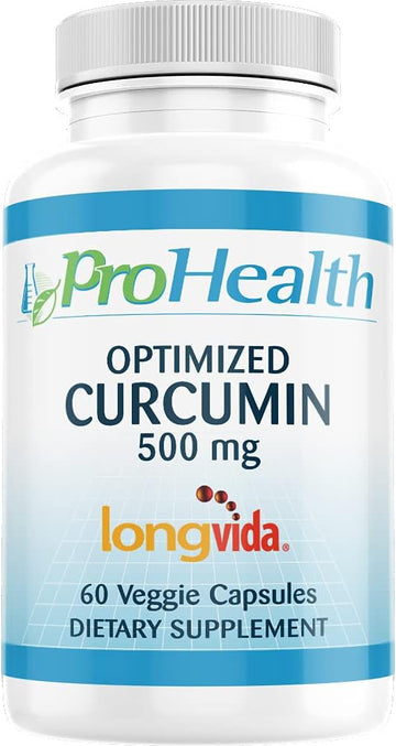 ProHealth Optimized Curcumin Longvida 60 Capsules (500 mg)60 Count (Pa