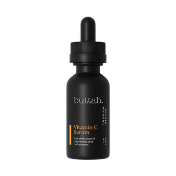 Buttah Skin Vitamin C Serum 1   e 30 - For Face - Vitamin E - Ferulic Acid - Green Tea