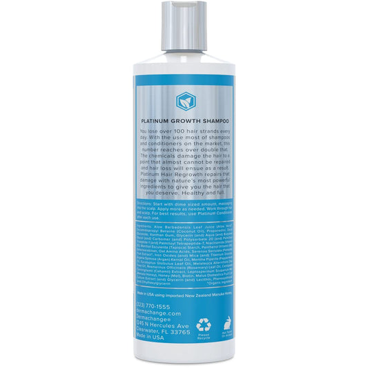 Hair Growth Biotin Shampoo - Hair Loss Shampoo for Hair Regrowth - Thickening Shampoo with Argan Oil for Hair Loss - Moisturizing Hair Growth Shampoo for Fuller and Thicker Hair (16)