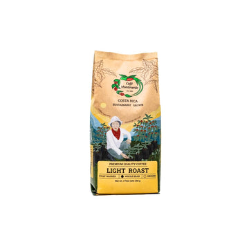 Cafe Monteverde Light Roast Coffee - Whole Bean - Single Origin Costa Rica Arabica Coffee