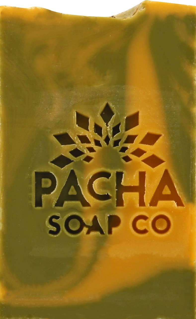 Esupli.com  PACHA SOAP Spearmint Lemongrass Bar Soap, 4 