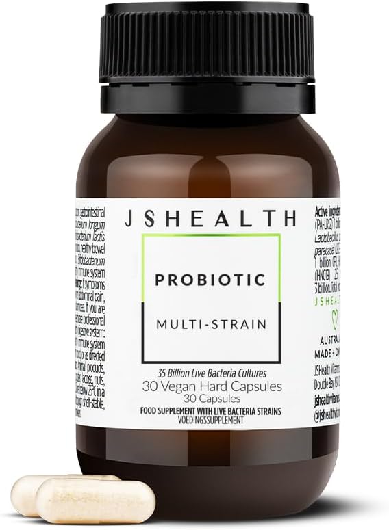 JSHealth Vitamins Gut Health and Immunity Formula | Probiotics for Wom45.36 Grams