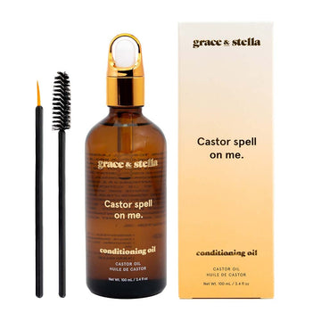 Organic Castor Oil (4oz) - Cold Pressed Castor Oil For Hair Growth - Castor Oil For Eyelashes - Castor Oil Eyelash Growt