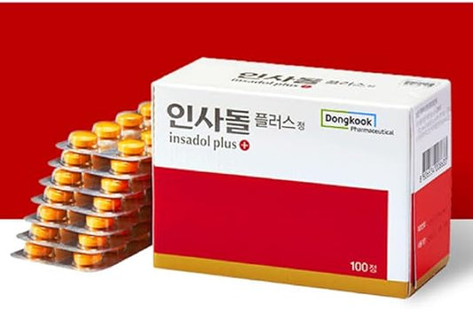 Insadol Plus- for Healthy Gum and Tooth -100 Tablets