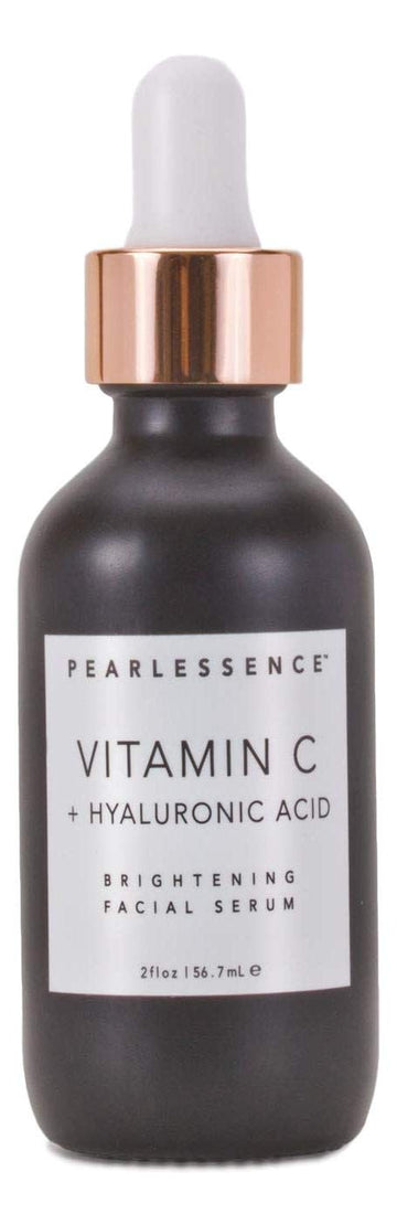 Pearlessence Brightening Facial Serum with Vitamin C & Hyaluronic Acid - Powerful Hydration to Help Plump & Brighten Skin | USA Made (2 , 2 Pack) (2   (Pack of 1))