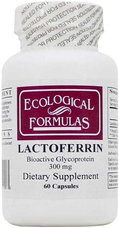 Ecological Formulas Lactoferrin 300 Mg 60 Caps