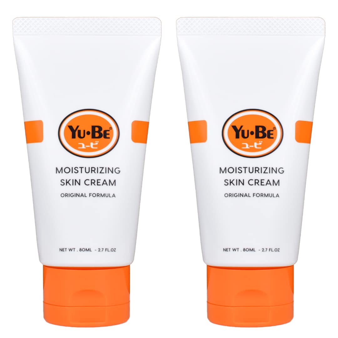 Yu-Be Moisturizing Skin Cream 2.7 . . (Duo) I Deeply Hydrating Moisturizer for Extra Dry Skin on Face, Body & Hands - Moisturizing for Day & Night & After Hand Washing I Alleviates Itchy Skin
