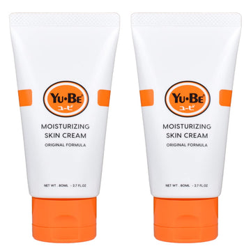 Yu-Be Moisturizing Skin Cream 2.7 . . (Duo) I Deeply Hydrating Moisturizer for Extra Dry Skin on Face, Body & Hands - Moisturizing for Day & Night & After Hand Washing I Alleviates Itchy Skin