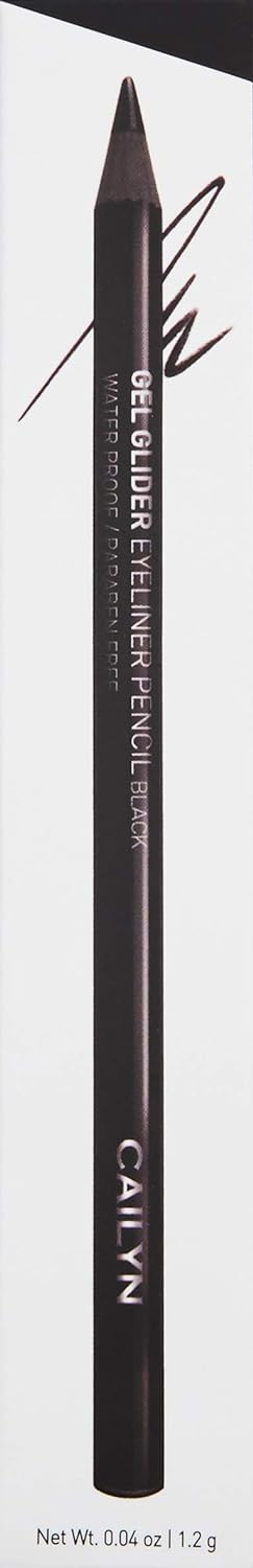 Cailyn Cosmetics Gel Glider Eyeliner Pencil, Black