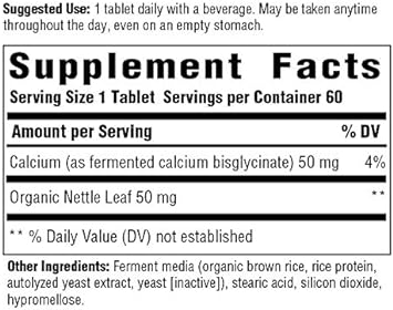MEGAFOOD Calcium Magnesium Potassium Dailyfoods, 60 CT