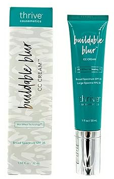 Thrive Causemetics Buildable Blur CC Cream SPF35 (Golden Tan