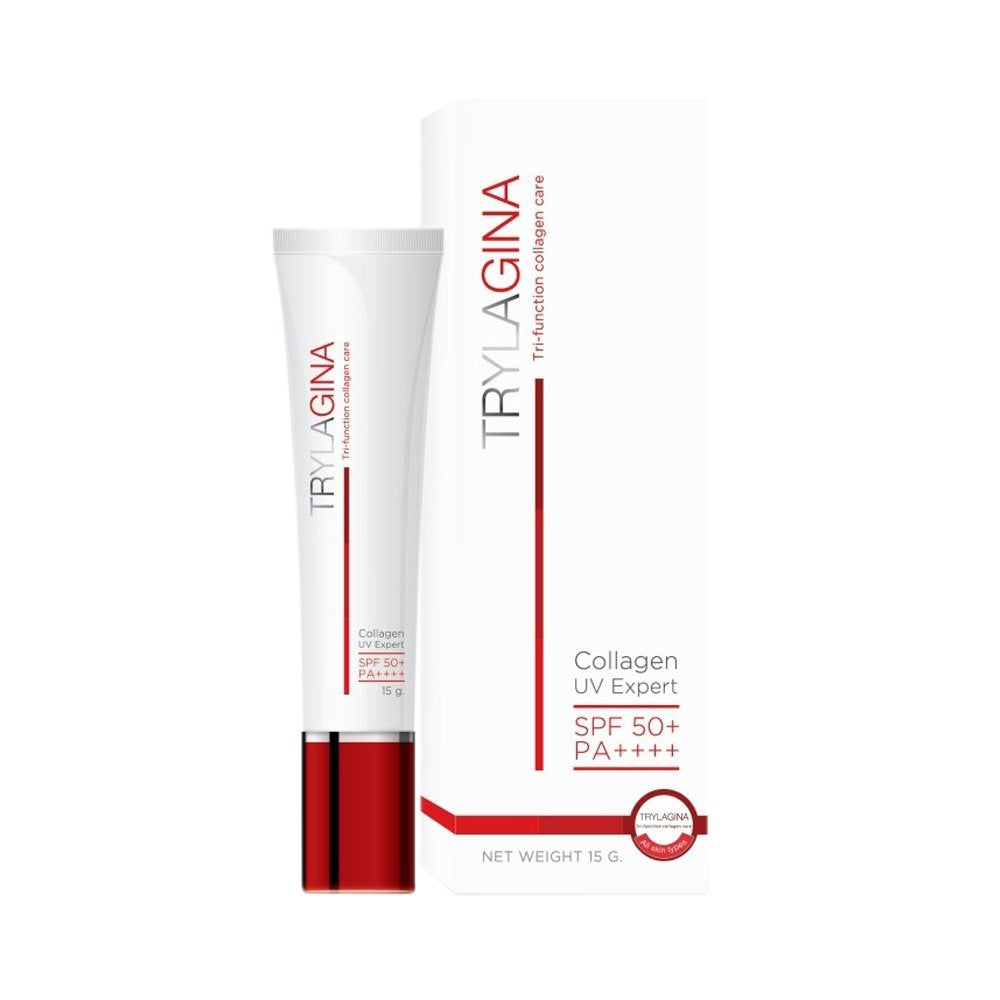 Trylagina Collagen UV Expert SPF50+PA++++(15 g.) 1 Pc By DKP Shop