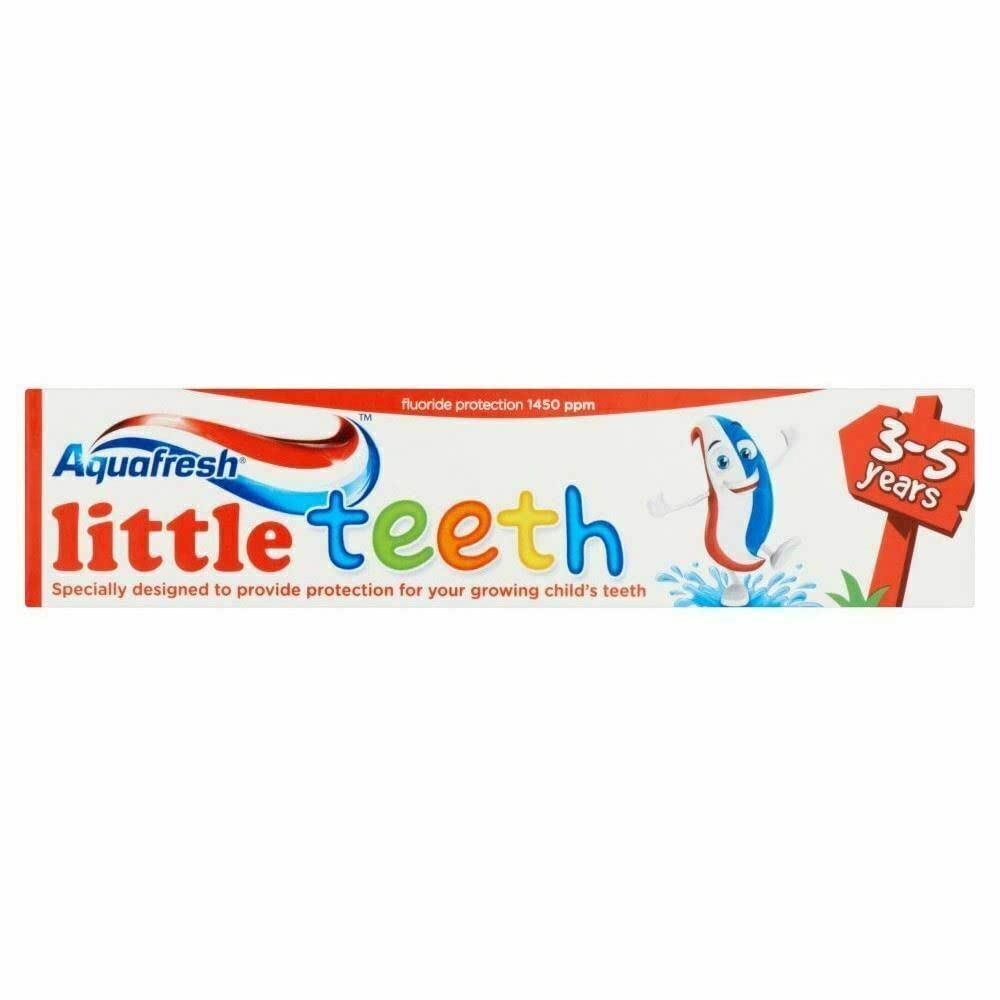 Aquafresh Little Teeth Toothpaste 3-5 Years (50) - Pack of 2