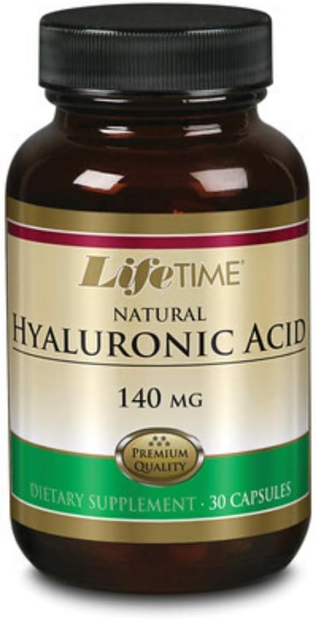 LIFETIME Hyaluronic Acid, Capsule (Btl-Glass) 140mg | 30ct