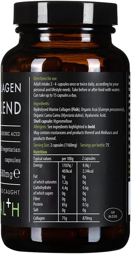 KIKI Health Marine Collagen Beauty Blend 150 Vegicaps, 150 Capsules

