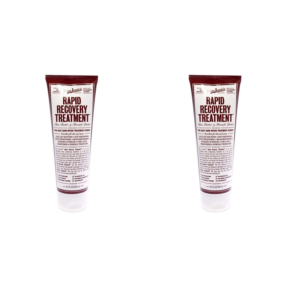 Miss Jessie's Rapid Recovery Treatment Unisex Treatment 8.5  (Pack of 2)