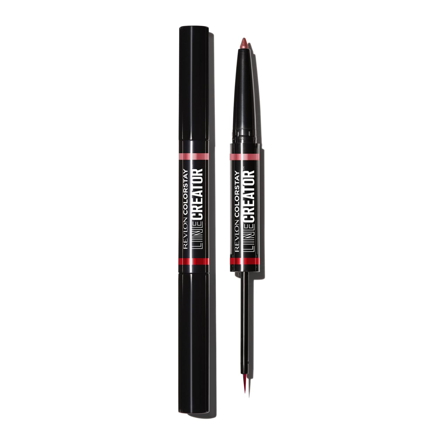 REVLON Liquid Eyeliner & Smoky Kohl Pencil, ColorStay Line Creator Eye Makeup, Waterproof & Transferproof, 153 She's On Fire, 0.004