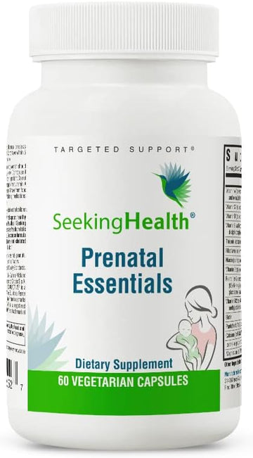 Seeking Health Prenatal Essentials, Methylated Bioavailable Folate And