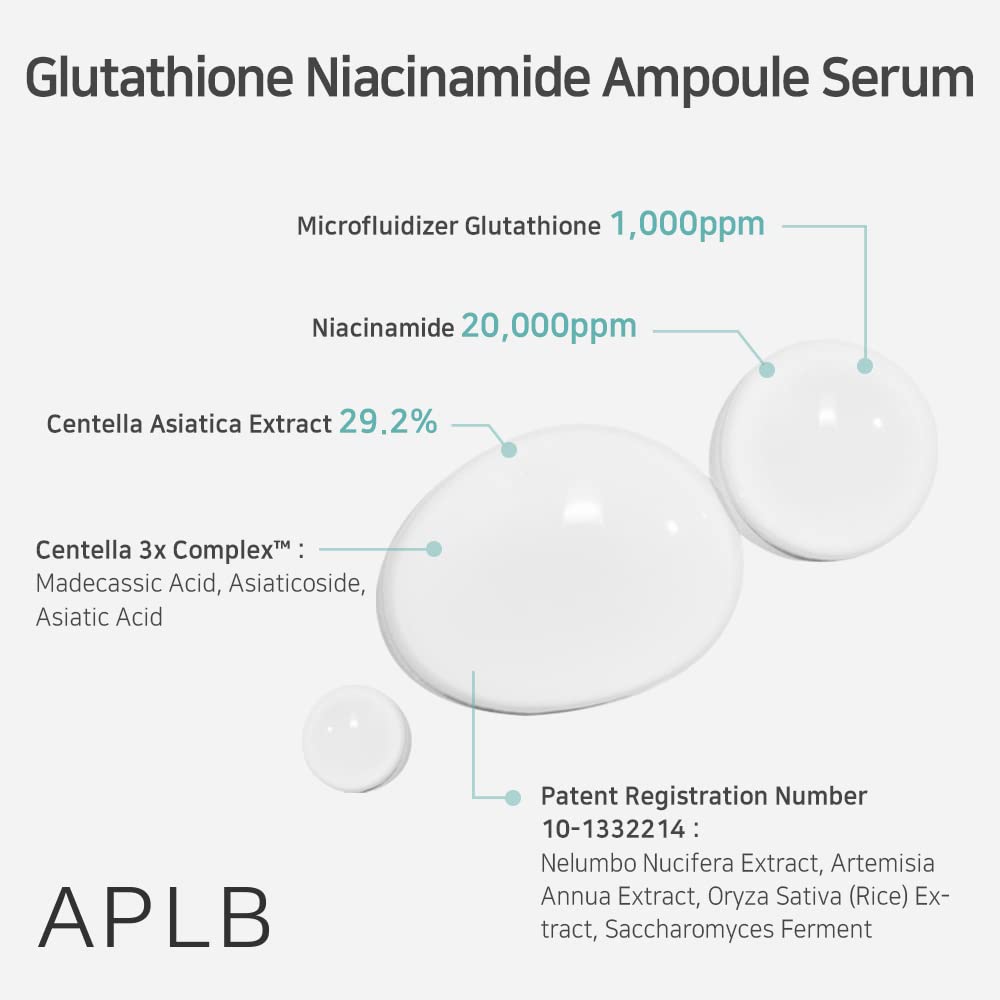 Esupli.com APLB Glutathione Niacinamide Ampoule Serum | LIPO GLUTA NIAC