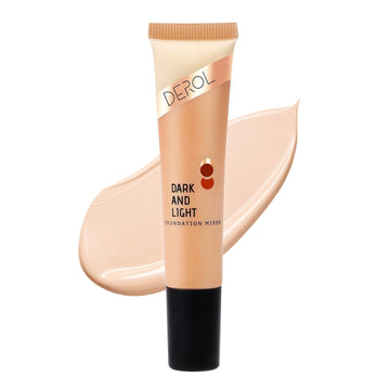 KISSIO Foundation Mixer,Foundation Mixing Pigment,Color Corrector,Foundation Adjusting Drops for Dark Foundation,Smooth and Easy to Use,Blends Easily With Foundation,1.06 (01# cream)