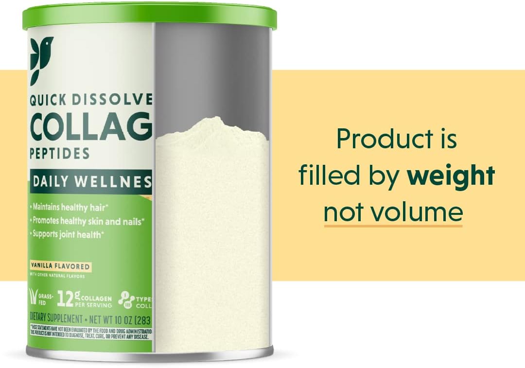 Great Lakes Wellness Collagen Peptides Powder Supplement for