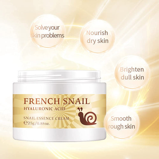 LAIKOU Snail Essence Face Cream Moisturizing Acne Scar Removal Cream Improve Skin Nourishing Collagen Essence Cream for Improve Damaged Skin