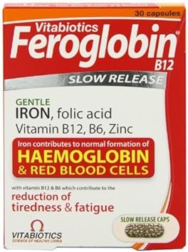 Vitabiotic Feroglobin-b12 30 Capsules - CLF-VIT-FER30 by Feroglobin