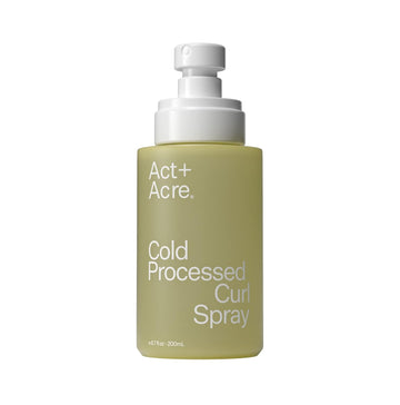 ACT+ ACRE Cold Processed Curl Defining Spray - Nourishing and Hydrating - Lighweight and Moisturizing - Soft & Bouncy Waves - Shape and Shine