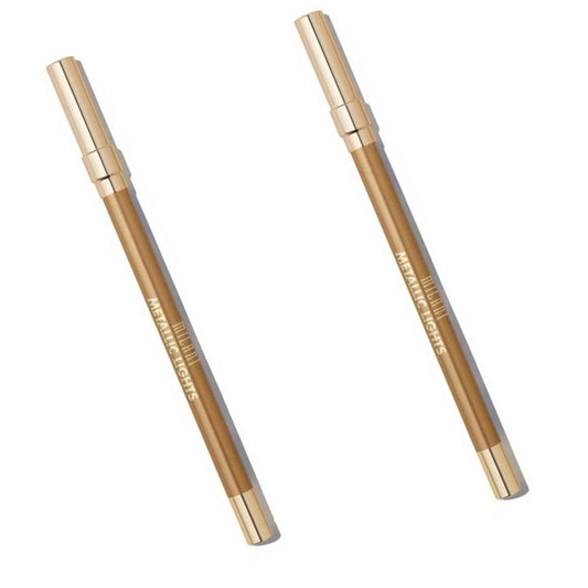 Pack of 2 Milani Metallic Lights Foil Eyeliner Pencil, Gold Beam 02