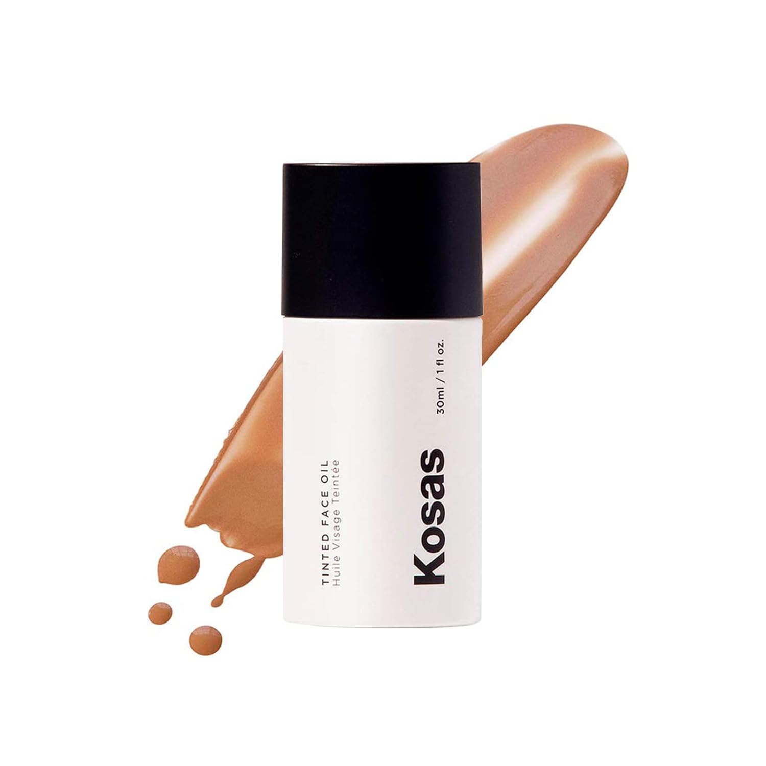 Kosas Tinted Face Oil | Nourishing, Light-Coverage Tinted Foundation, (Tone 07)