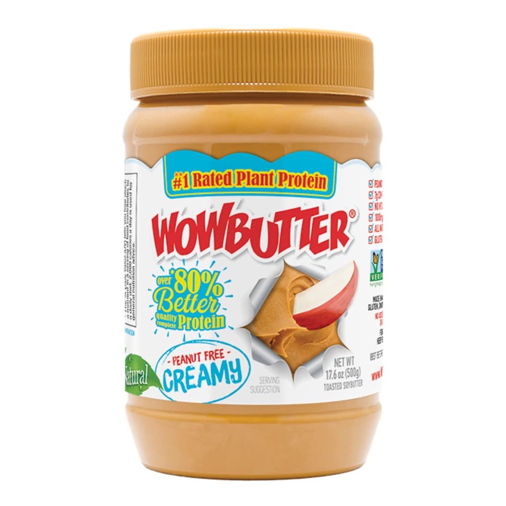 WOWBUTTER Spread Toasted Soy Creamy, 500 GR