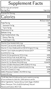  VEGAMOUR GRO Biotin Gummies, Strawberry Flavor with 5000 mc