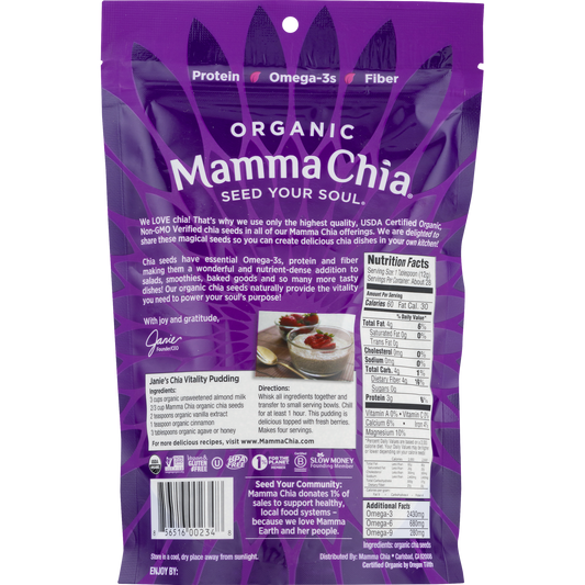 Mamma Chia Organic White Chia Seeds