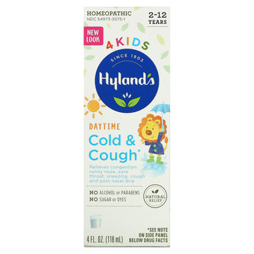 Hyland's, 4 Kids, Cold & Cough, Daytime, Ages 2-12