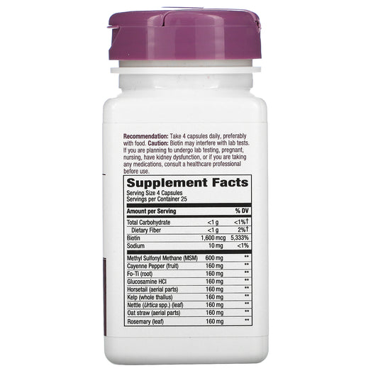 Nature's Way, Hair & Skin,  Capsules