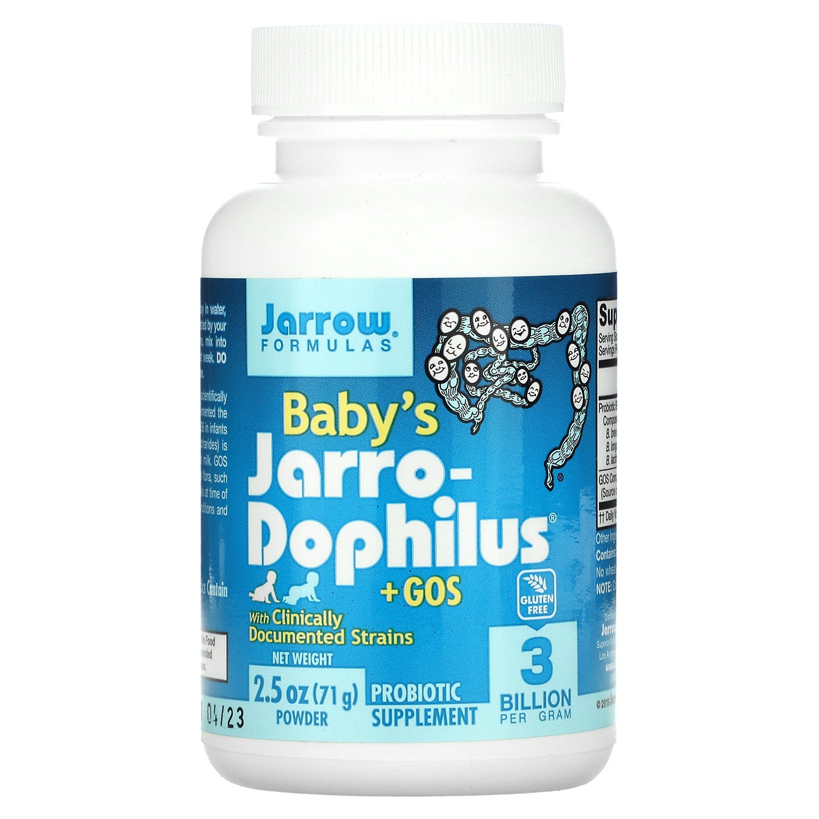 Jarrow Formulas, Baby's Jarro-Dophilus + GOS Powder