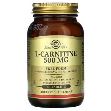 Solgar, L-Carnitine, Free Form, 500 mg