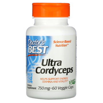 Doctor's Best, Ultra Cordyceps, 750 mg