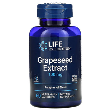 Life Extension, Grapeseed Extract, 100 mg Vegetarian Capsules