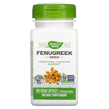 Nature's Way, Fenugreek Seed, 610 mg, Vegan Capsules