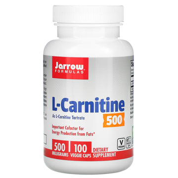 Jarrow Formulas, L-Carnitine 500, 500 mg