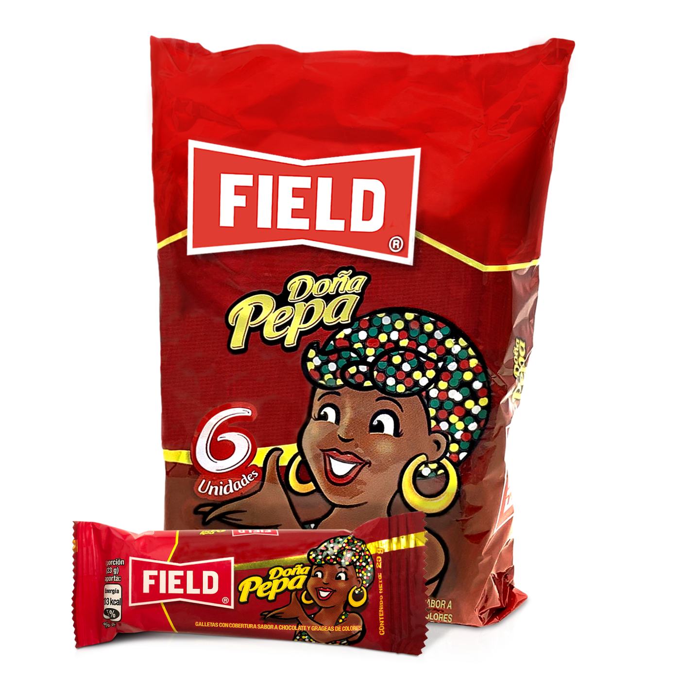 Field Dona Pepa Peruvian Chocolates Cookies Bag