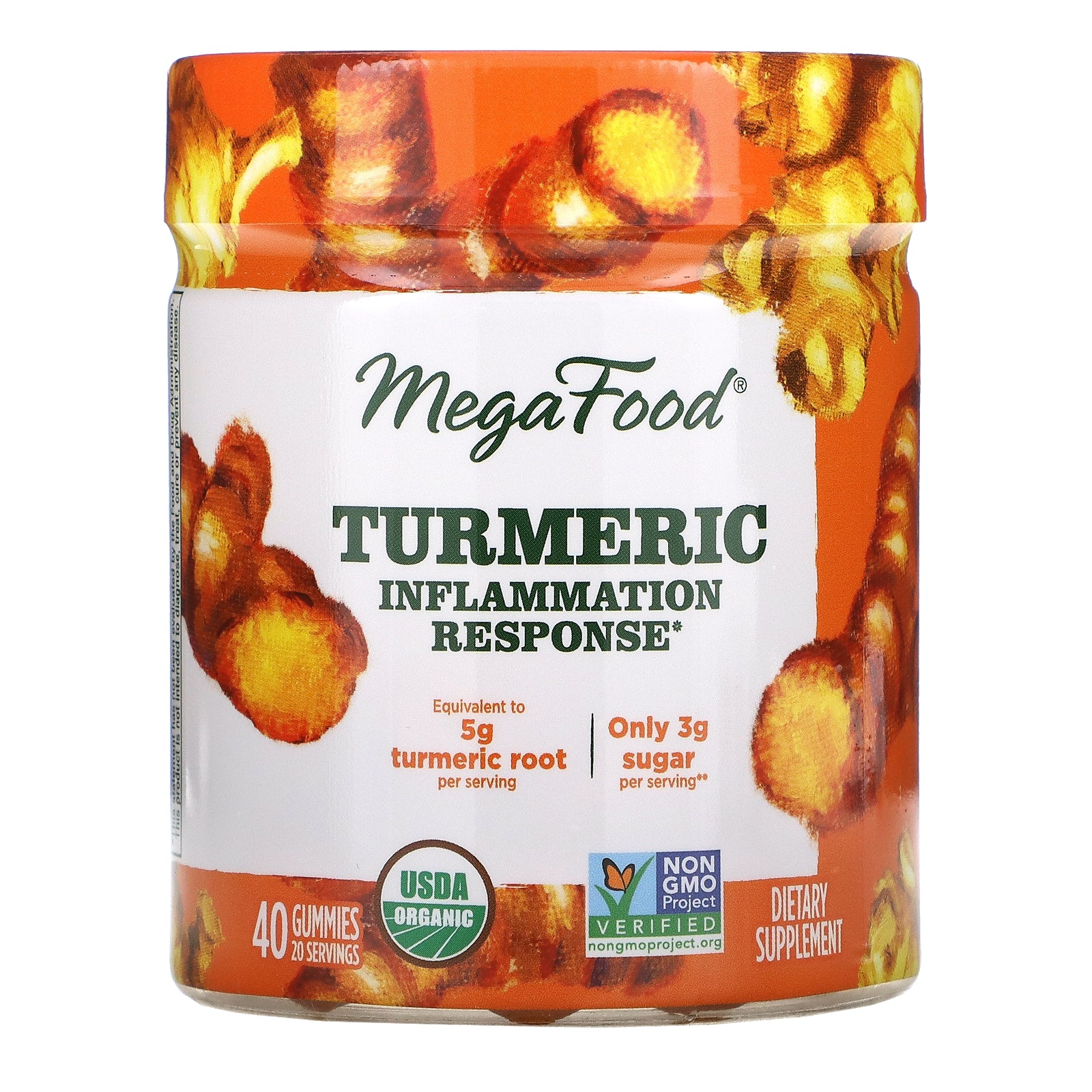 Megafood, Turmeric, Inflammation Response Gummies