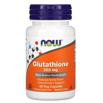 NOW Foods, Glutathione, 250 mg Veg Capsules
