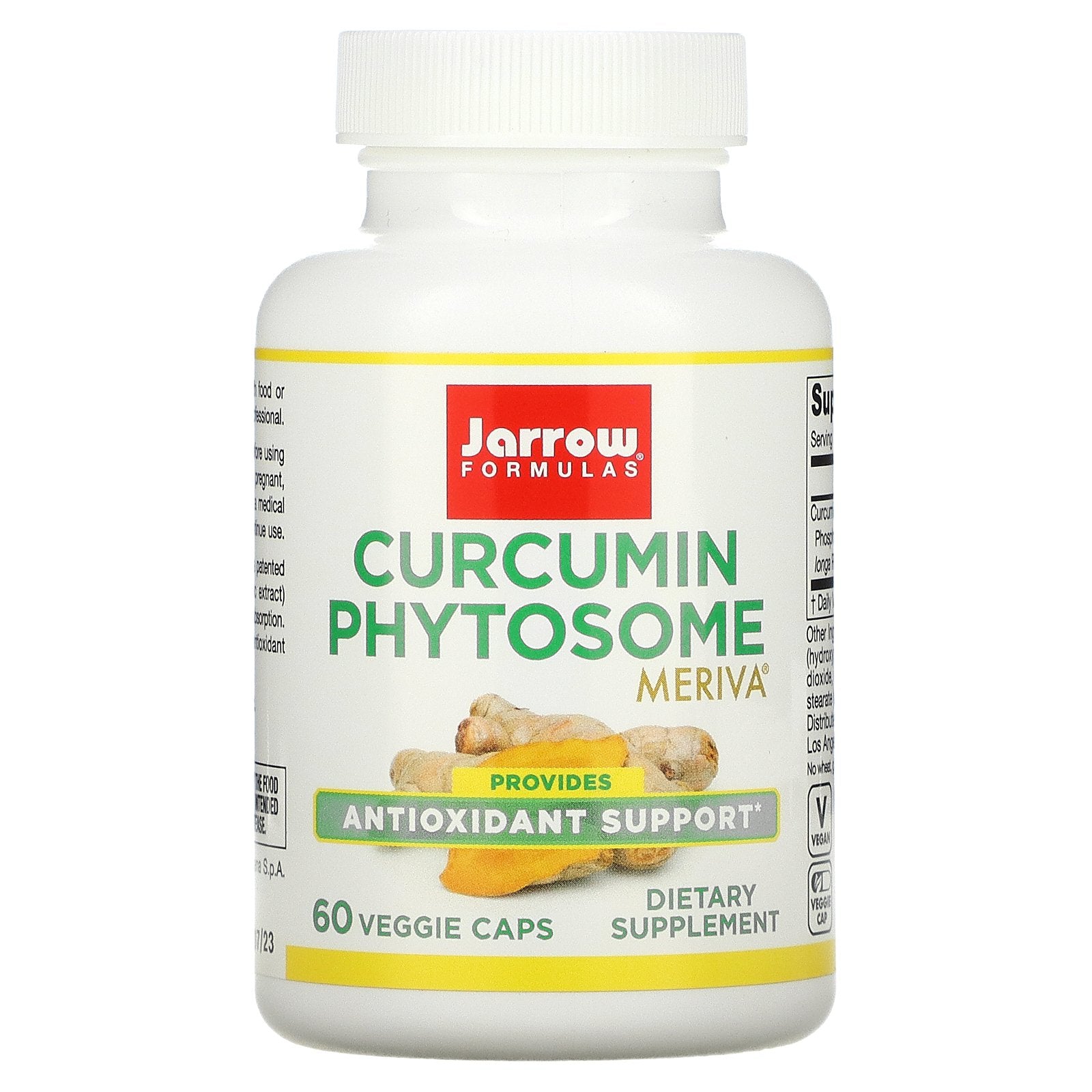 Jarrow Formulas, Curcumin Phytosome, 500 Mg Veggie Caps