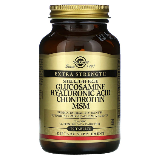 Solgar, Glucosamine Hyaluronic Acid Chondroitin MSM